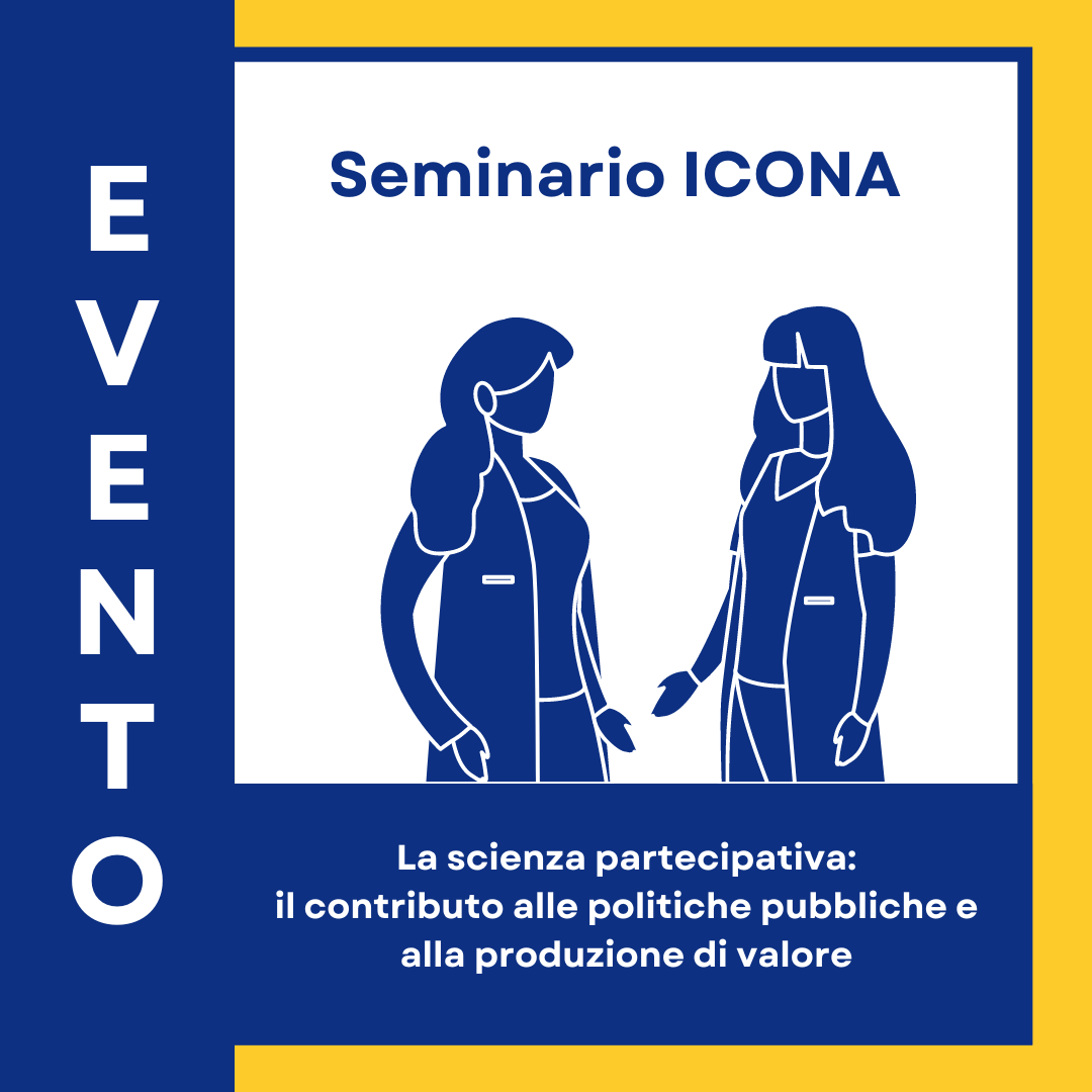 🏢 Seminario Icona @LaStatale 👉 La #scienza #partecipativa, il contributo alle politiche pubbliche e alla produzione di valore 🗓️ Quando: 17 maggio. 📍 Dove: Aula 26 di via Conservatorio 7 e su Teams 🔗 Segui il link in bio per partecipare da remoto.