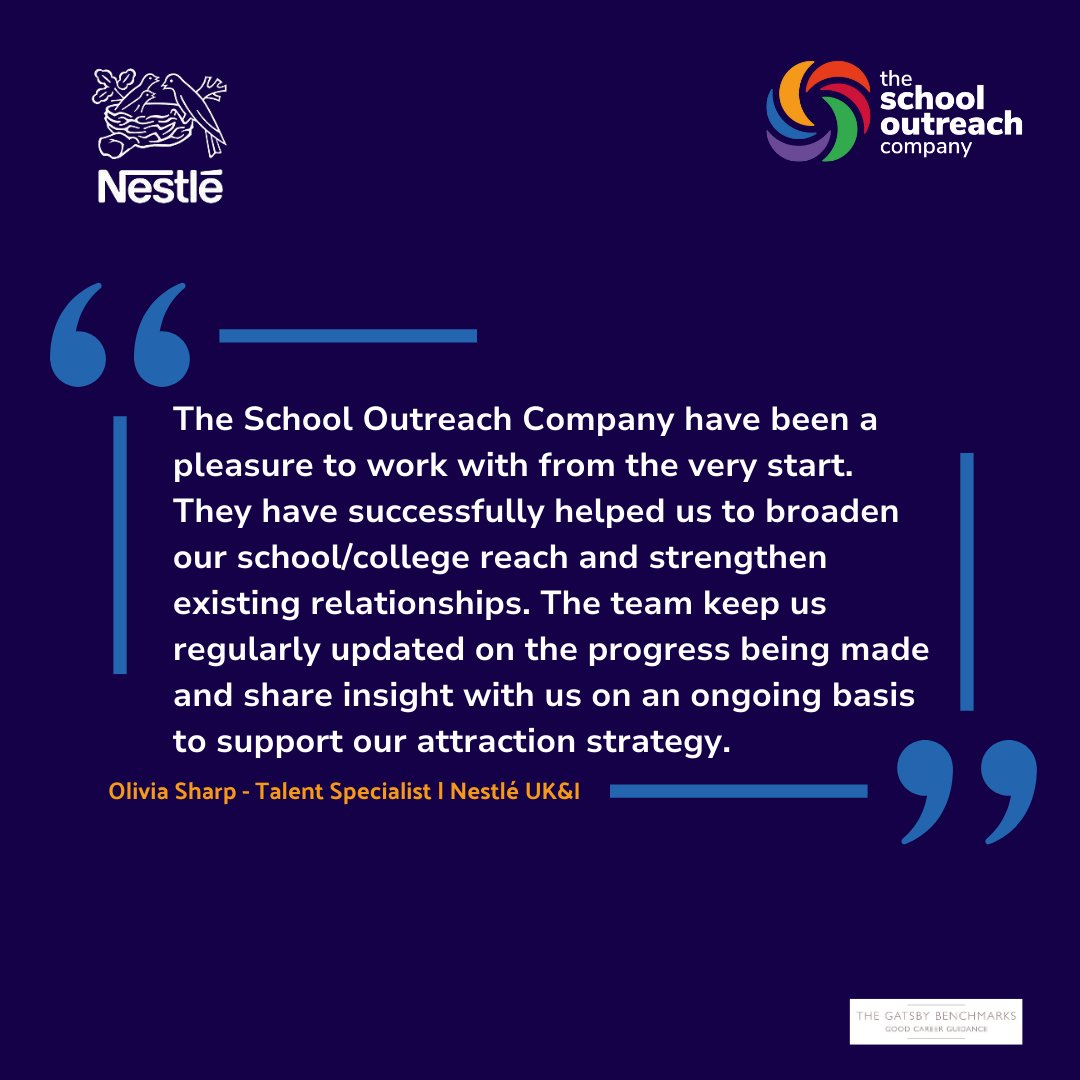Testimonial from one of our lovely clients Nestlé!
-
#learningatwork #careers #futureworkforce #earlytalent #earnasyoulearn #apprenticeships #diversity #inclusion