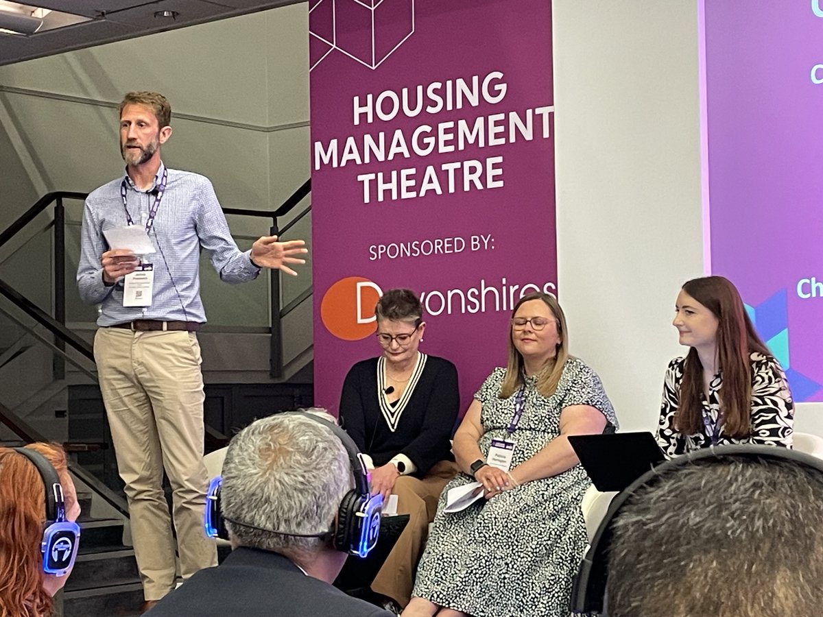 CIH's @JPrestwichHsg opens a session on professionalism and the Competence and Conduct Standard at #HousingBrighton24 

#UKHousing