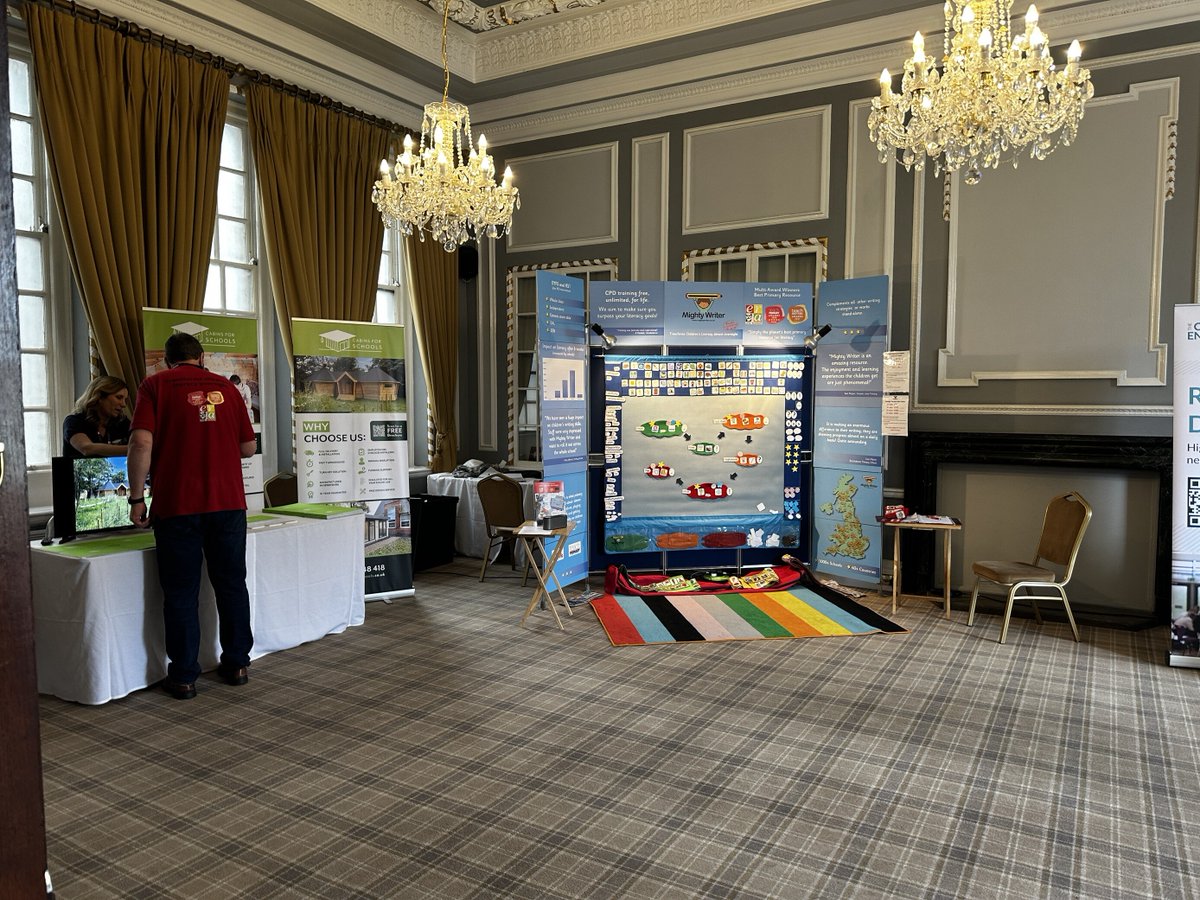 The exhibition lounge stands anticipate the arrival of delegates at The National Special Educational Needs and Disabilities Conference 2024. #igppSEND #SEND #specialneeds #inclusiveeducation
