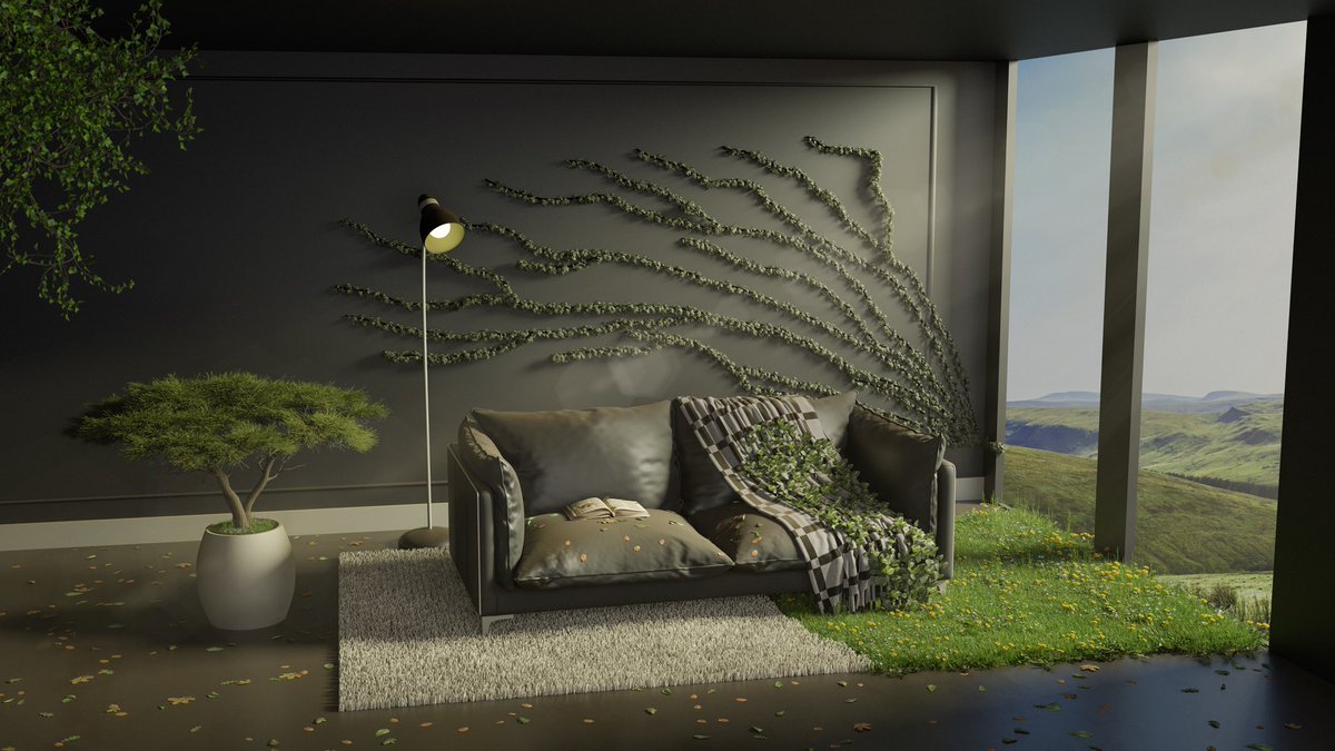 Gm frens!

Have a nice day! 

“Overgrowth”, blender made and available at ExchangeArt.