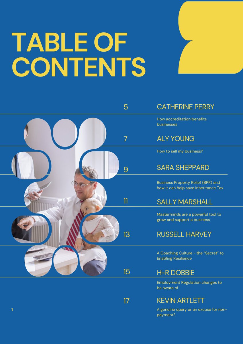Have you had a look at the latest issue yet?  Some great articles with useful information for business owners