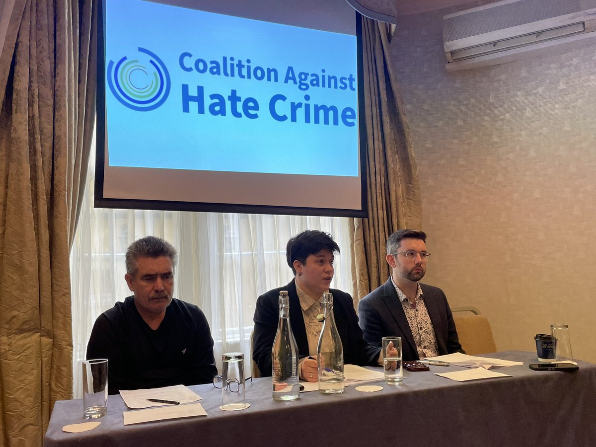 Today, the Coalition Against Hate Crime is holding a press conference responding to new @gardainfo stats showing a 12% increase in hate crime and hate-related incidents in 2023. Hate crimes hurt us all. We urgently need legislation to address these harms.