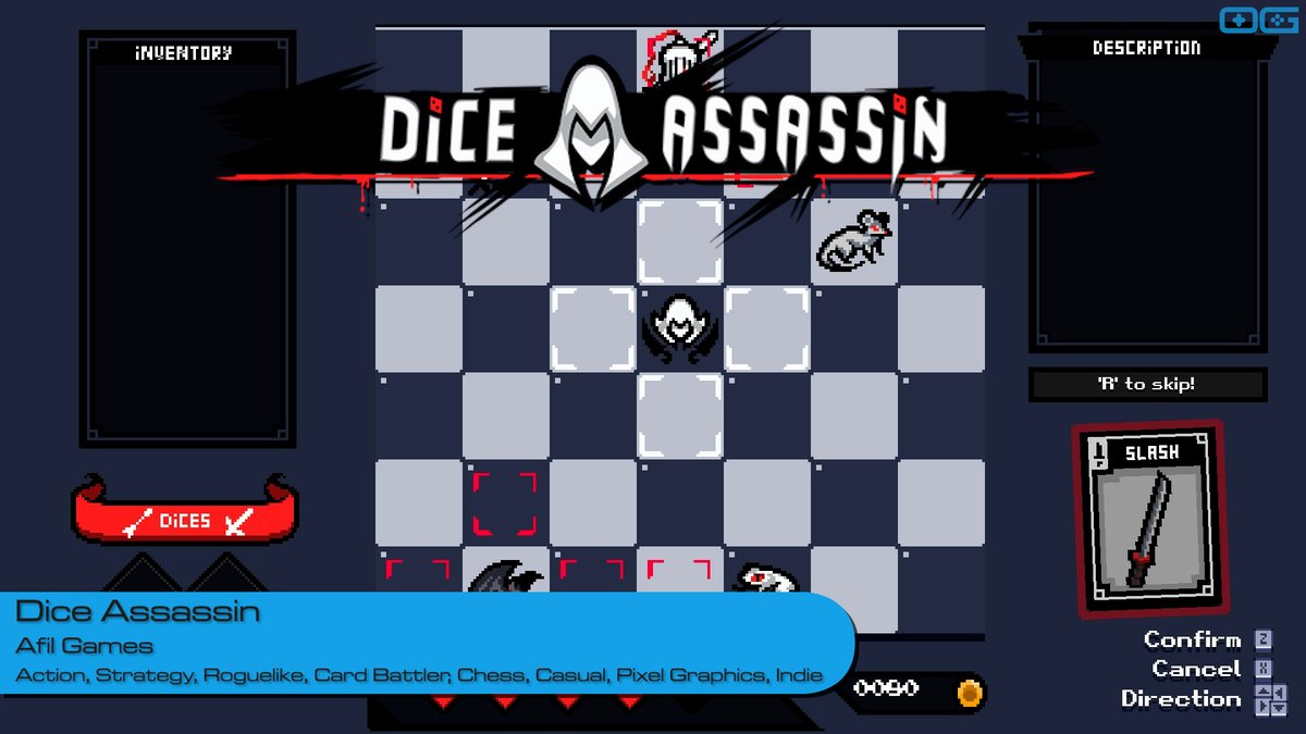 OG plays Dice Assassin! youtube.com/watch?v=X6ES2B… Like & Sub! @AfilGames #diceassassin #strategy #roguelike #cardbattler #chess #casual #pixelart #IndieGameTrends #IndieWatch #IndieDev #GameDev #IndieGameDev #IndieGame #IndieGames #Gameplay #letsplay #gaming