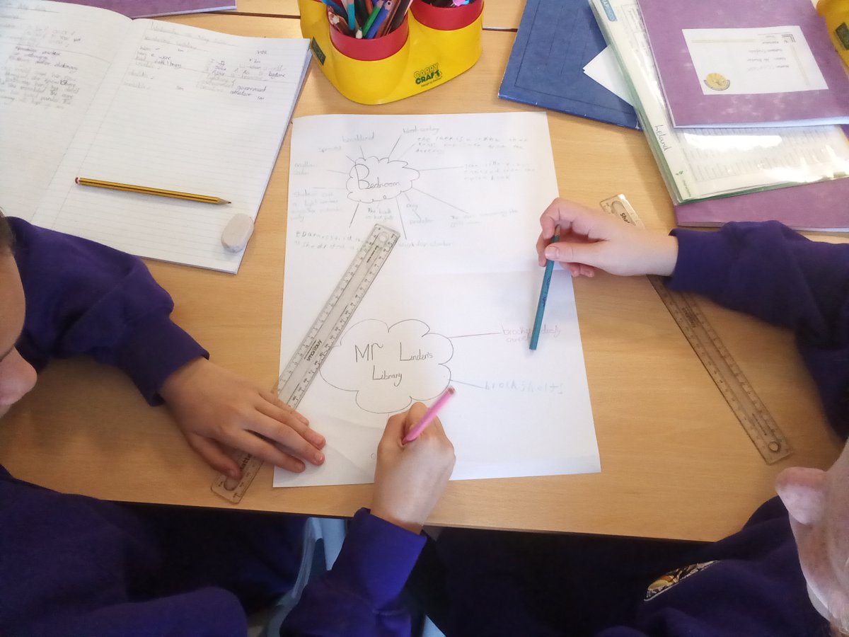 GCP_Y5and6's tweet image. Today in Literacy, we are gathering and creating vocabulary for our narrative on Mr Linden's Library using figurative language @PrimaryGreat #gcpliteracy #Harrisburdickmysteries