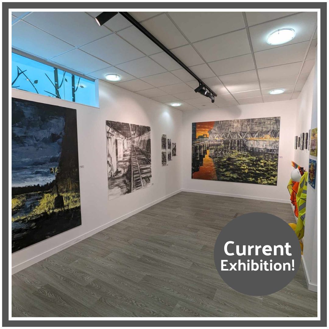 Our current exhibition is a collaborative exhibition documenting the journey taken by the iconic Fiddler's Ferry after its closure in March 2020 featuring work from artists Shaun Smyth and Lee Harrison. The exhibit is here until 25th May so come in and see it whilst you can!