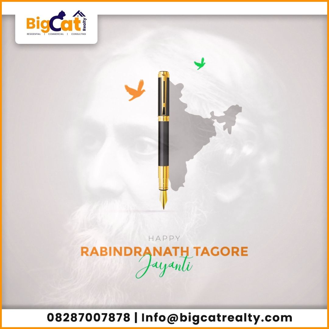 BigcatRealty's tweet image. 🌟 Celebrating Rabindranath Tagore Jayanti! 🎉 His timeless words and melodies continue to inspire us. Let&apos;s honor his legacy of art, literature, and philosophy today. #TagoreJayanti #Inspiration #bigcatrealty