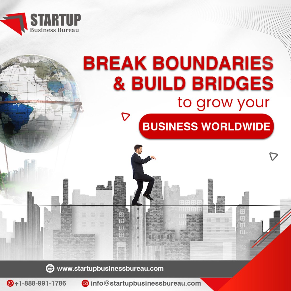 Unlock global opportunities with the Startup Business Bureau!

Call us for any queries📲: +1-888-991-1786 or
Visit here 🔗: startupbusinessbureau.com

#startupbusinessbureau #business #investment #enterprenureship #usa #E2visa #pakistanfashion