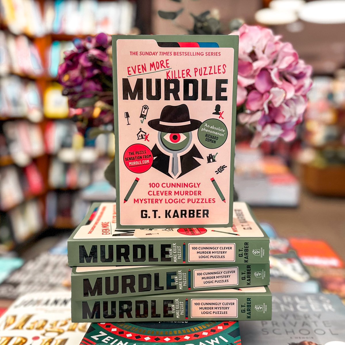 Murdle is back with Even More Killer Puzzles! 🔍

#bookstagram #waterstonesnorthallerton #northallerton #bookshop #lovenorthallerton #waterstones #murdle