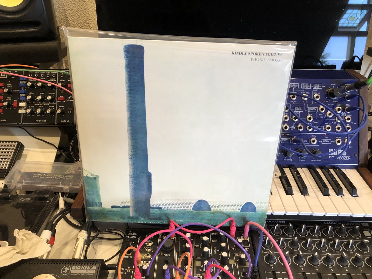 Woo hoo! Look what arrived safe and sound today- very excited to hear this one from <a href="/KSThieves/">Kindly Spoken Thieves</a>. Lovely job <a href="/RidgeShady/">Shady Ridge Records</a> all the way from MN to my studio in perfect condition