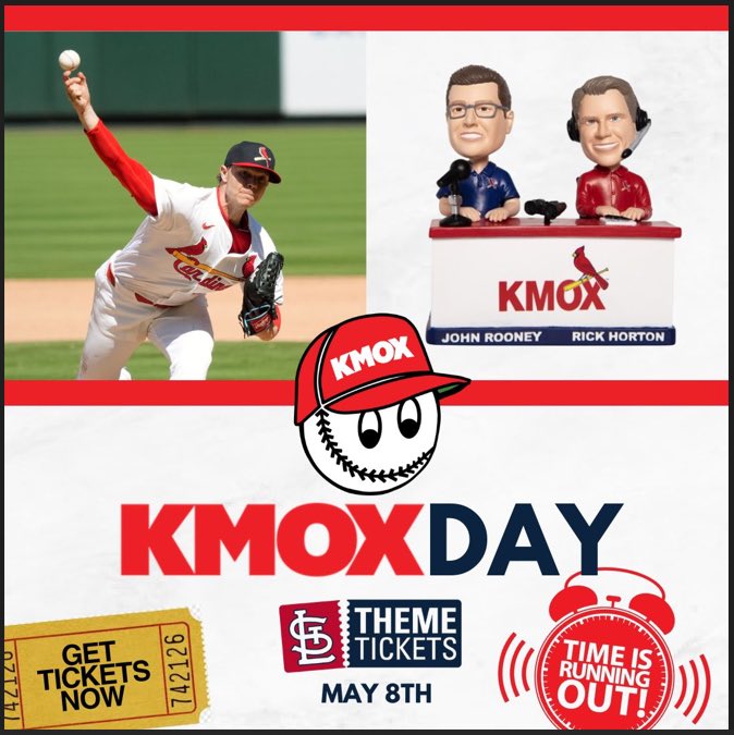 Good morning. It’s KMOX Day at the Ballpark, a celebration of our long relationship with the @Cardinals.

The truth is, it’s always been about you. Our listeners are the absolute best and we owe you the very best.

Thank you for being part of our story. See you at the ballpark.
