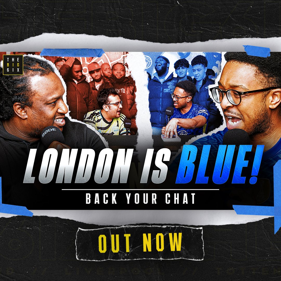 LONDON IS (STILL) BLUE! | BACK YOUR CHAT 🚨📣 👉 Invincible or two CL's? 👉 Two CL's = The KEYS TO LONDON? 👉 Special guest appearance 👀... LINK IN REPLIES - OUT NOW 🔥