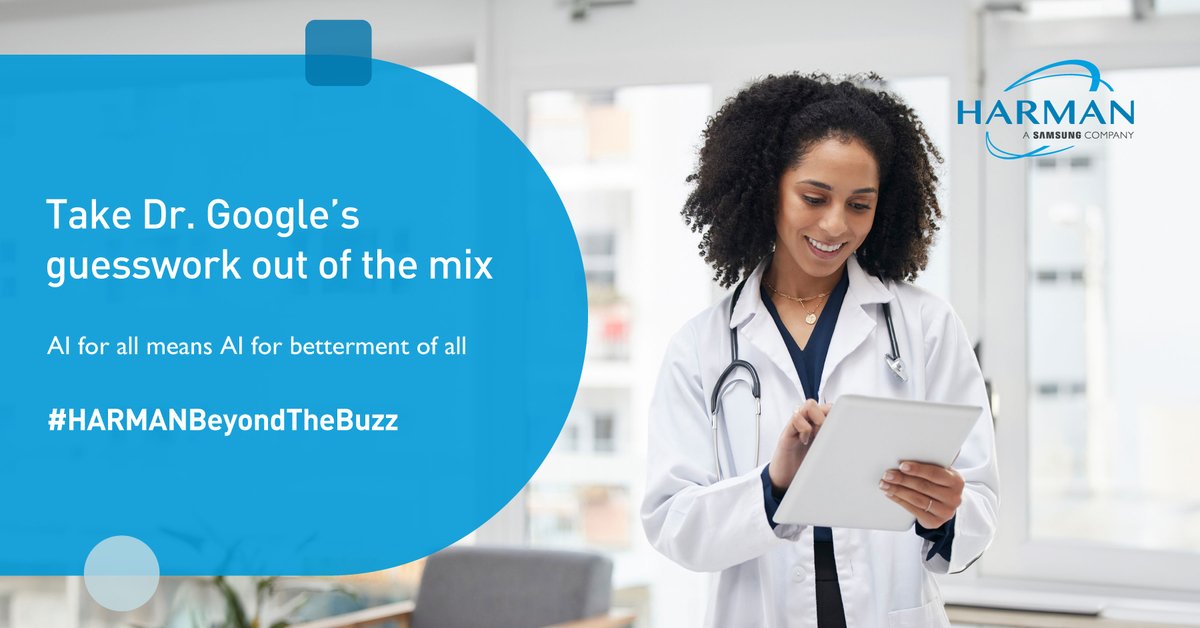 Doctor Google’s 60% error rate can leave you confused and concerned! It’s time we rethink healthcare and life sciences with AI-powered solutions and tools. Delve into the latest blog by HARMAN to learn why good tech does good things: services.harman.com/beyond-the-buz…