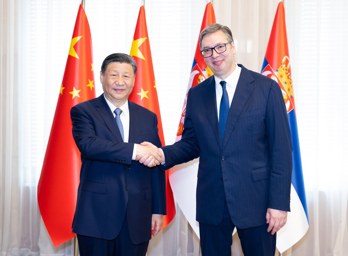 President Xi and President Vučić jointly announced the decision to deepen and elevate the China-Serbia comprehensive strategic partnership, and build a China-Serbia community with a shared future in the new era.