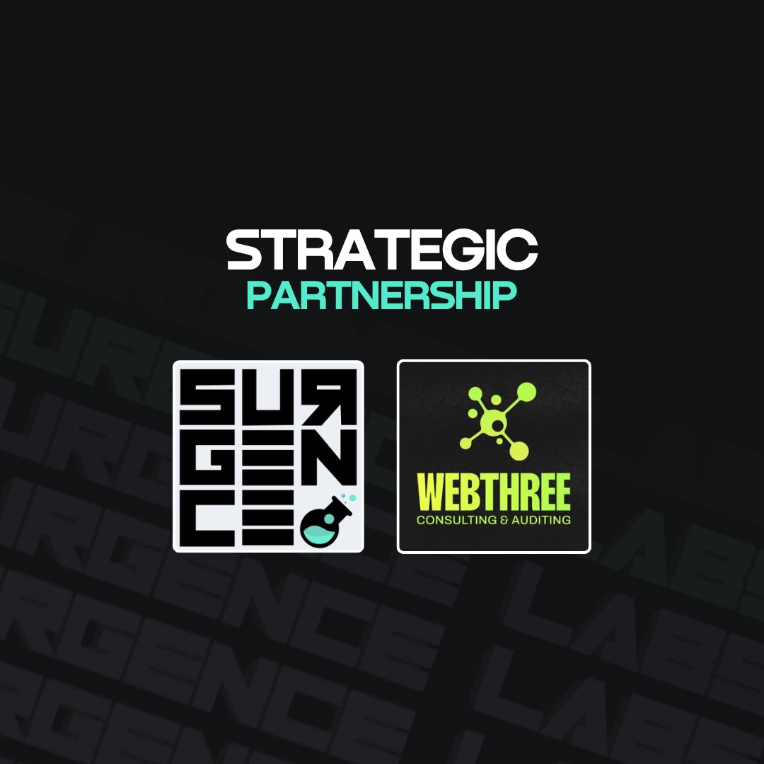 Strategic Partnership with Web Three Consulting & Auditing.

Our mission is to work collaboratively, combining specialties in development and GTM, to maximize the value we can bring to the web3 industry. 

By aligning our individual capabilities, we aim to create a powerful…