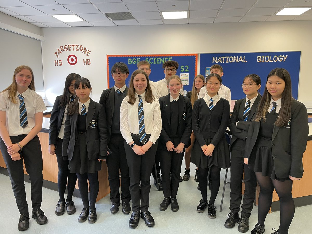 Our S3 Budding Biologists undertook the @UKBioComps Biology Challenge today 🧬 🧪 🔬 Great fun had by all! And their brain power was fuelled by biscuits 🍪 Eagerly awaiting the results now…. @mrs_k_martyn @BishopbriggsAC