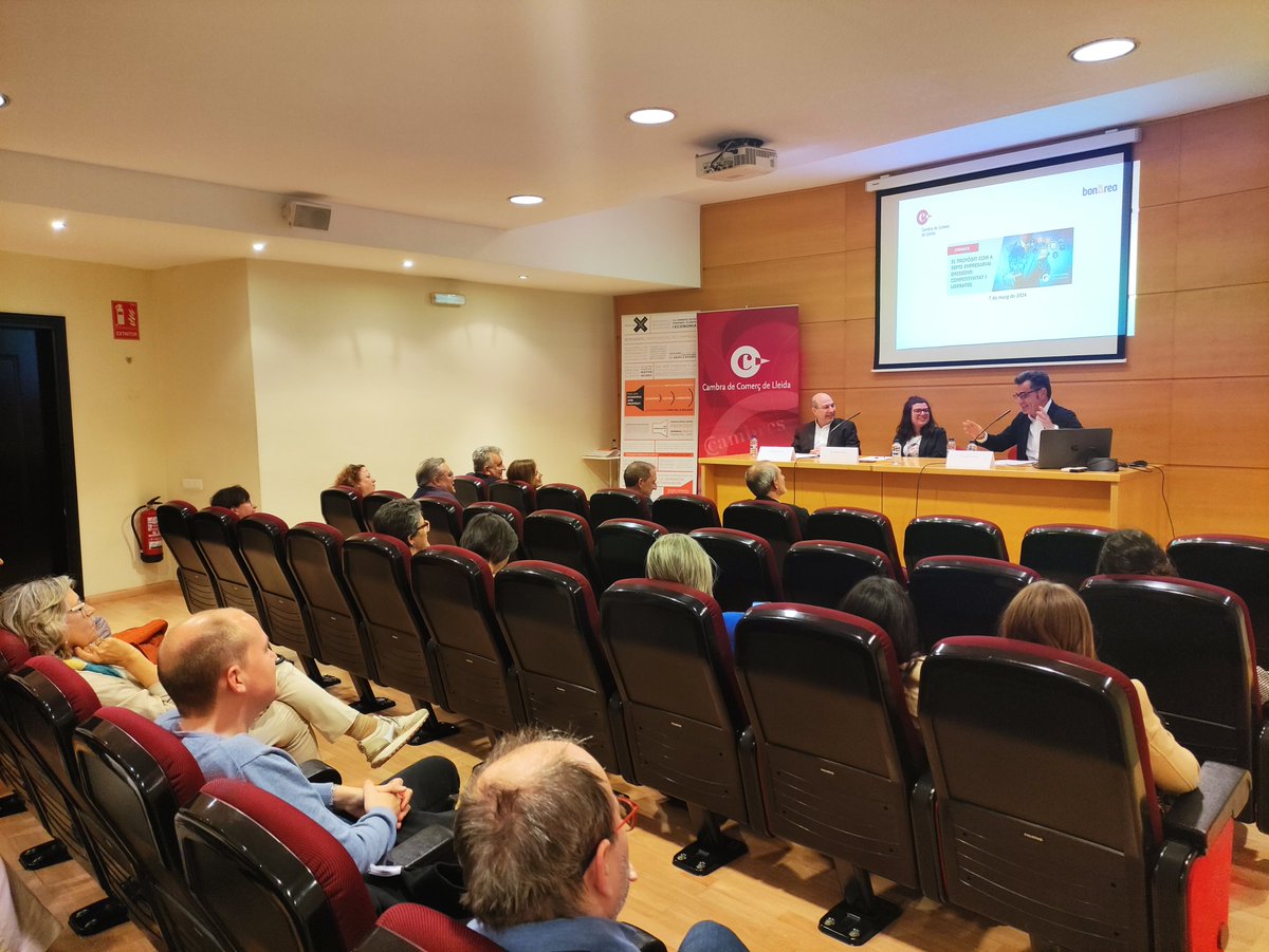 Cambra Comerç Lleida (@cambralleida) on Twitter photo 🌱 La jornada "El propòsit com a repte empresarial emergent: competitivitat i lideratge", organitzada per la Cambra amb <a href="/respon_cat/">Respon.cat</a>, ha estat un punt de trobada clau per empreses compromeses amb la RSC.
🤝Gràcies #bonÀrea i <a href="/GrupoSalto/">Group Saltó</a> per inspirar-nos! 🌱 La jornada "El propòsit com a repte empresarial emergent: competitivitat i lideratge", organitzada per la Cambra amb <a href="/respon_cat/">Respon.cat</a>, ha estat un punt de trobada clau per empreses compromeses amb la RSC.
🤝Gràcies #bonÀrea i <a href="/GrupoSalto/">Group Saltó</a> per inspirar-nos!