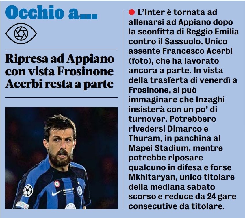 Acerbi's injuries became very frequent a new CB is as important as bento and another striker