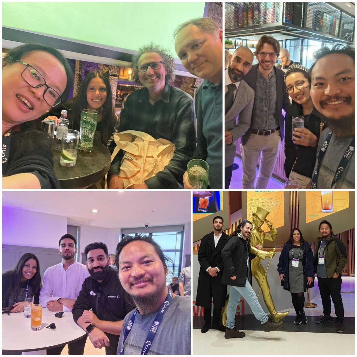 The networking, gathering of knowledge, discussion and inspiring new ideas continues at CYTO 2024.