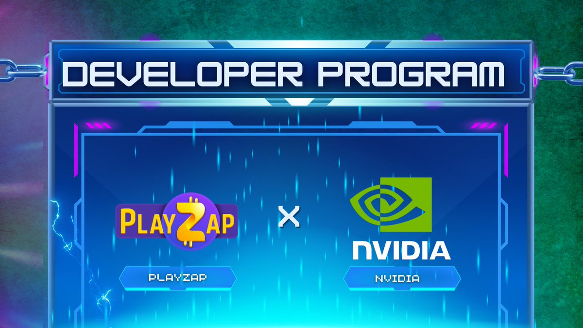 PlayZap Games is now part of the @nvidia developer program! with this we have access to over 150 #SDKs for advanced #gaming development, and #NVIDIA early access programs that will supercharge our game development journey! $PZP #BUILD