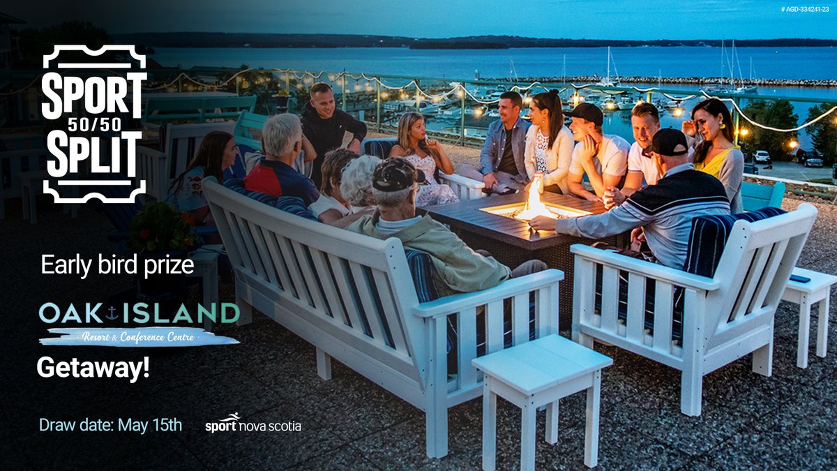 sportnovascotia (@sportnovascotia) on Twitter photo We draw for our Sport Split early bird prize next week!🎟️
Get your tickets for the opportunity to win an <a href="/oakislandresort/">Oak Island Resort & Conference Centre</a> getaway !
Tickets are sold here ➡️ rafflebox.ca/raffle/sportns We draw for our Sport Split early bird prize next week!🎟️
Get your tickets for the opportunity to win an <a href="/oakislandresort/">Oak Island Resort & Conference Centre</a> getaway !
Tickets are sold here ➡️ rafflebox.ca/raffle/sportns