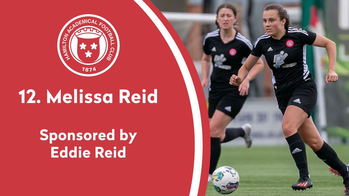 Hamilton Academical Womens Football Club (@accieswfc) on Twitter photo 😍 Congratulations to <a href="/melissaR2910/">Melissa Reid</a> who has made this weeks <a href="/SWPL/">Scottish Women's Premier League</a> Team of the Week. 😍 Congratulations to <a href="/melissaR2910/">Melissa Reid</a> who has made this weeks <a href="/SWPL/">Scottish Women's Premier League</a> Team of the Week.