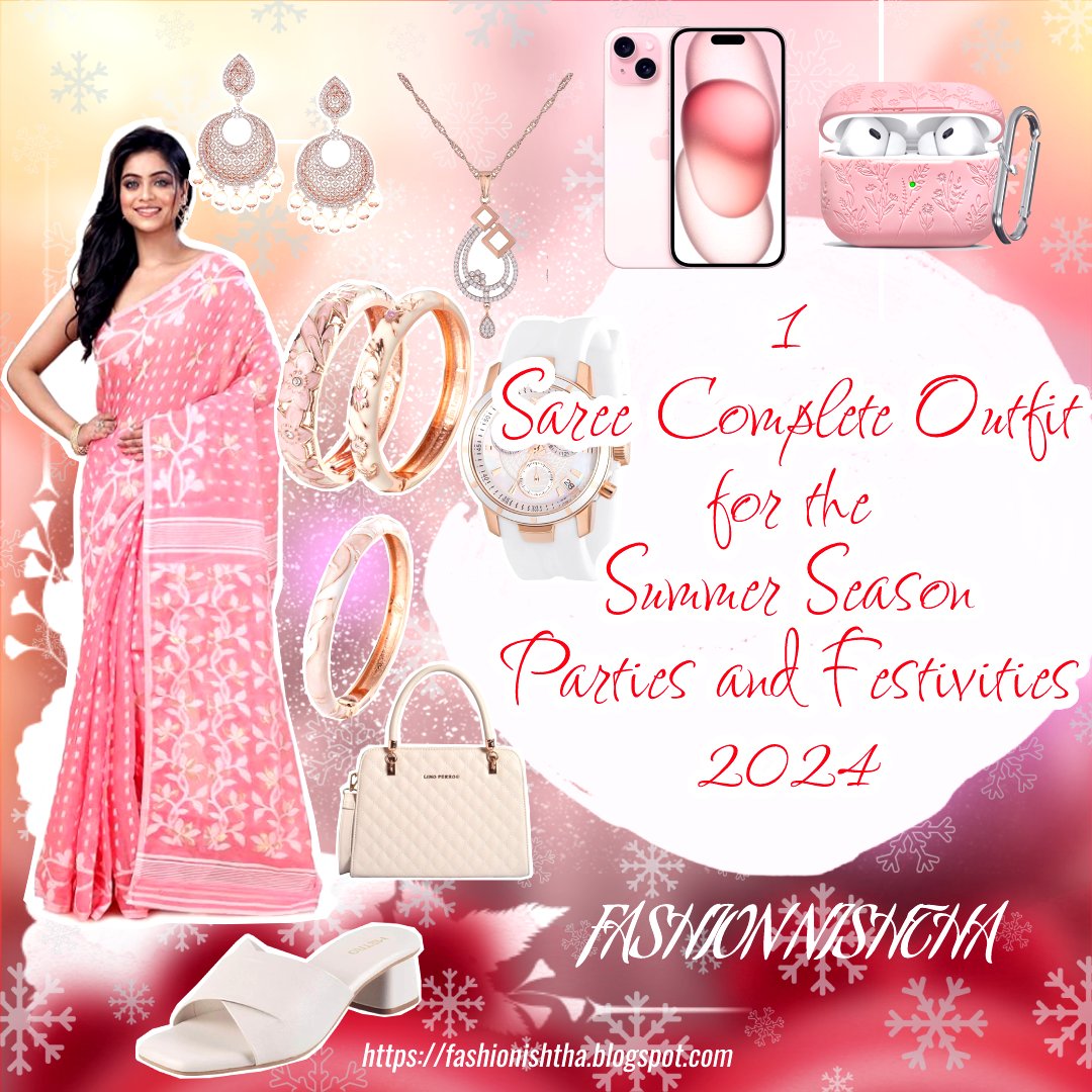 5 Complete Saree Outfit
fashionishtha.blogspot.com/2024/04/5-sare…

#HarPalFashionable #AmazonFashion #AmazonIndia
#AmazonFashionUp #AmazonFashionIndia
#AmazonGreatSummerSale
#SummerLooksFromAmazon #GetStyledWithAmazon #SummerSlayAmazonWay
#summer
#SummerMadeStylish
#ad #CommissionsEarned
#fashion