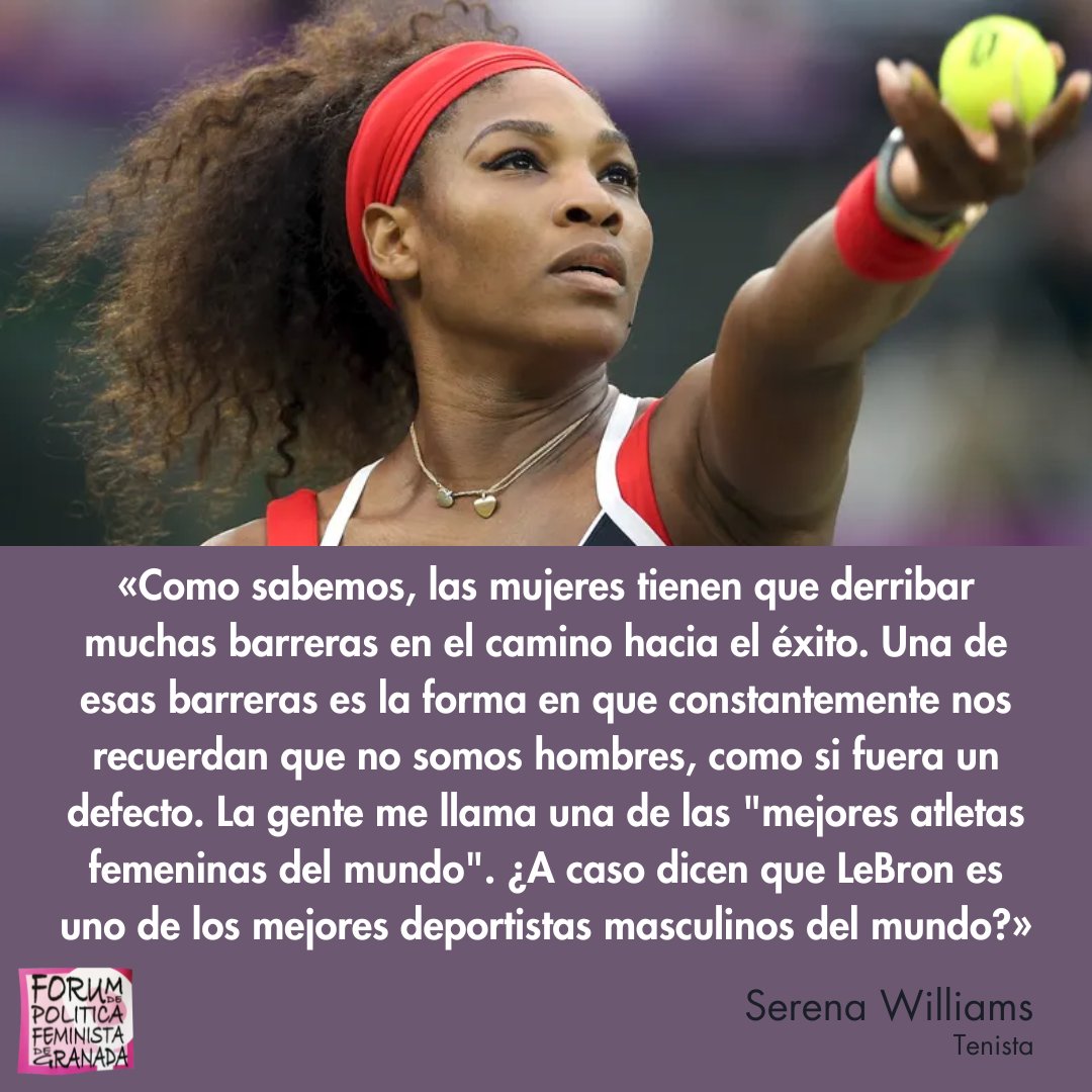 FPF_Granada's tweet photo. Quedan 14 días.

Acompáñanos en nuestra próxima charla sobre las mujeres en el deporte.

#AgendaFeminista #fórumpolíticafeminista
#Granada #FeministasGranada #Feminismo #feminismoGraná #FeminismoGranada #granadafeminista #MujeresYDeporte #MujeresDeportistas #DeporteFemenino https://t.co/93PUERQZeJ