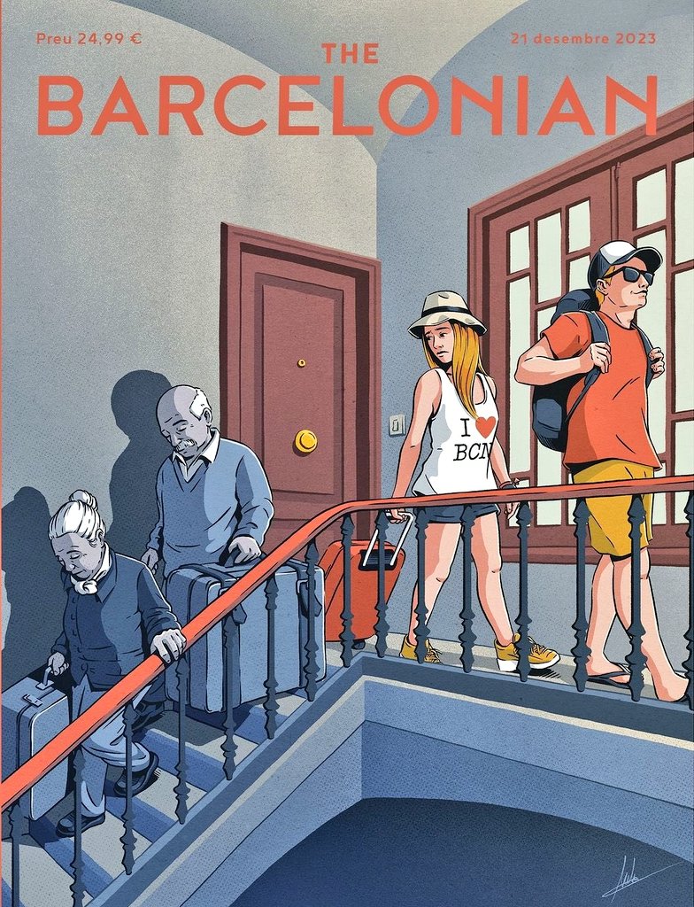 Molt a favor de la il·lustració que  explica coses.
🎨 Carles Arbat / 🎨 Andreu Zaragoza
