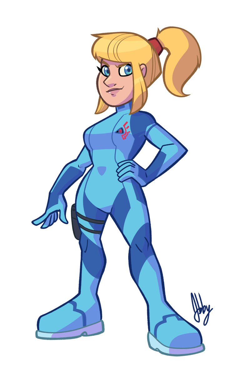 A Metroid Lady