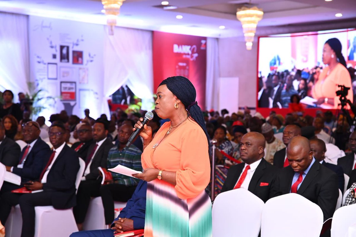 Surrounded by forward-thinking minds and groundbreaking strategies at Zenith Bank's AGM – what a privilege! 
 #ZenithAGM2024