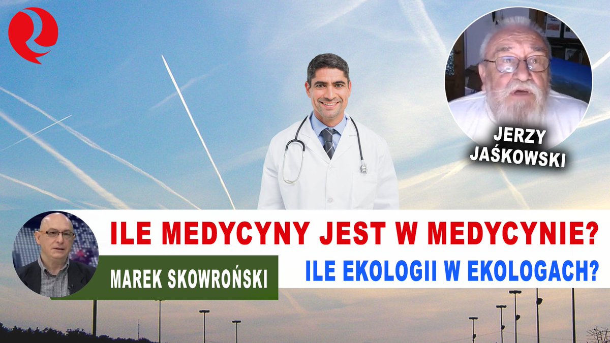 Ile medycyny jest w medycynie? Ile ekologii w ekologach? Jerzy Jaśkowski i Marek Skowroński! Start o godz. 20:00! banbye.com/watch/v_HOcn1B…