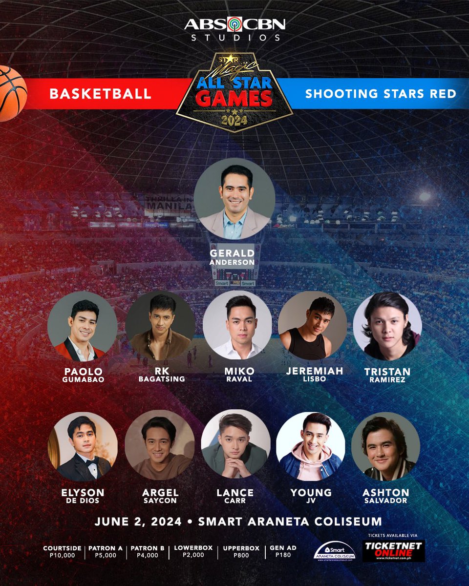starmagicphils's tweet photo. THE REVENGE GAME 🏀

Makabawi kaya ang Star Magic sa It’s Showtime?

Watch the #StarMagicAllStarGames2024 on June 2 at the Araneta Coliseum—TICKETS NOW AVAILABLE! https://t.co/F9IH3jGpNo