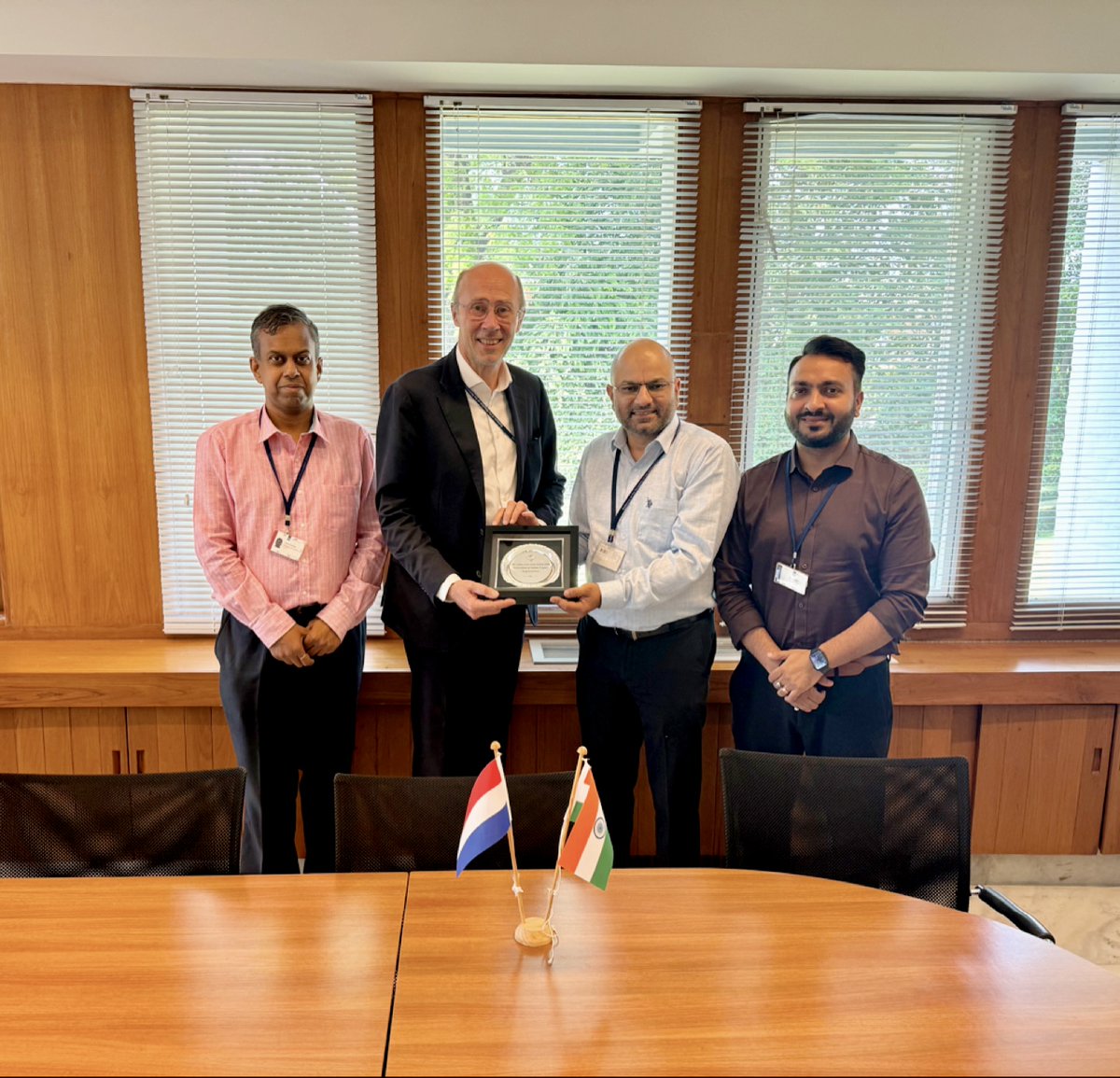 FIEO had a calling on meeting with Mr Michiel Van Erkel, Agri. Counsellor, @NLinIndia, N Delhi on May 8, 2024 to deliberate on Food & Agri Sector as FIEO is mounting a focused business delegation to Netherlands in June, 2024. @DoC_GoI @IndinNederlands @MEAIndia @startupindia