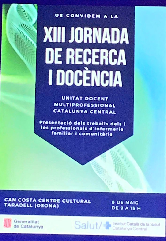 EAP Santa Eugènia (@eapeugeniaberga) on Twitter photo <a href="/eapeugeniaberga/">EAP Santa Eugènia</a> Som anfitrions de la XIII Jornada de #Recerca i #Docència de la <a href="/icscatcentral/">ICS Catalunya Central</a> a Can Costa i Font de #Taradell <a href="/eapeugeniaberga/">EAP Santa Eugènia</a> Som anfitrions de la XIII Jornada de #Recerca i #Docència de la <a href="/icscatcentral/">ICS Catalunya Central</a> a Can Costa i Font de #Taradell