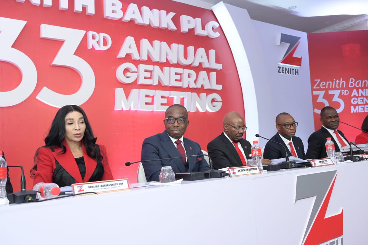 A remarkable day filled with insights, networking, and inspiration at Zenith Bank's AGM! #ZenithAGM2024