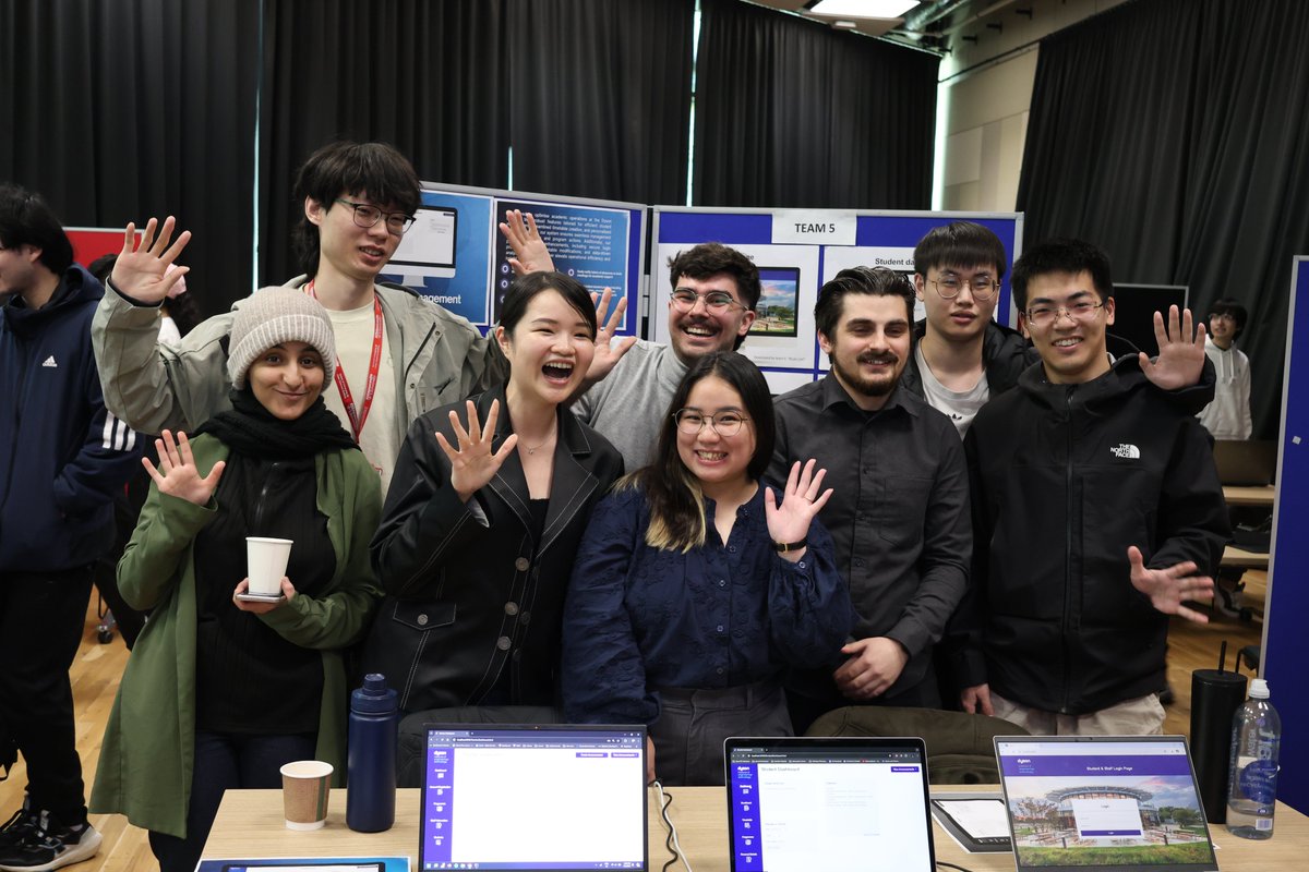 Yesterday our MSc #ComputerScience students presented their projects at our Trade Fair. They have been working on various projects supplied by the #TheDysonInstitute, creating solutions to cross-function scenarios.

Congratulations who all who took part! #WeAreNCL