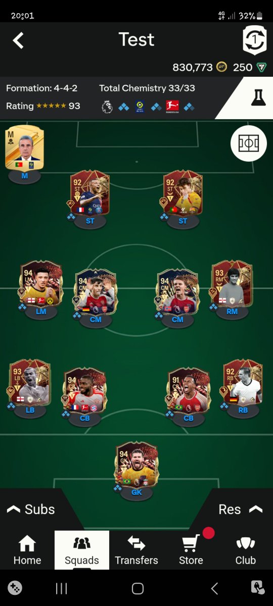 @lara_setia @Piquelme21 How are you finding Catona ?
I completed him ages ago but have used him about 10 times.
Loved his card last year but not keen on it.
Using this atm.
Also have Werner & a ton of players.