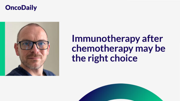 Immunotherapy after chemotherapy may be the right choice - Piotr Wysocki @JagiellonskiUni @CCR_AACR @dmcmanus123 @Maria_Carden1 @RamalingamMD @EGhorani @HaydnKissick @zach_buchwald oncodaily.com/62427.html #Cancer #CancerResearch #OncoDaily #Oncology