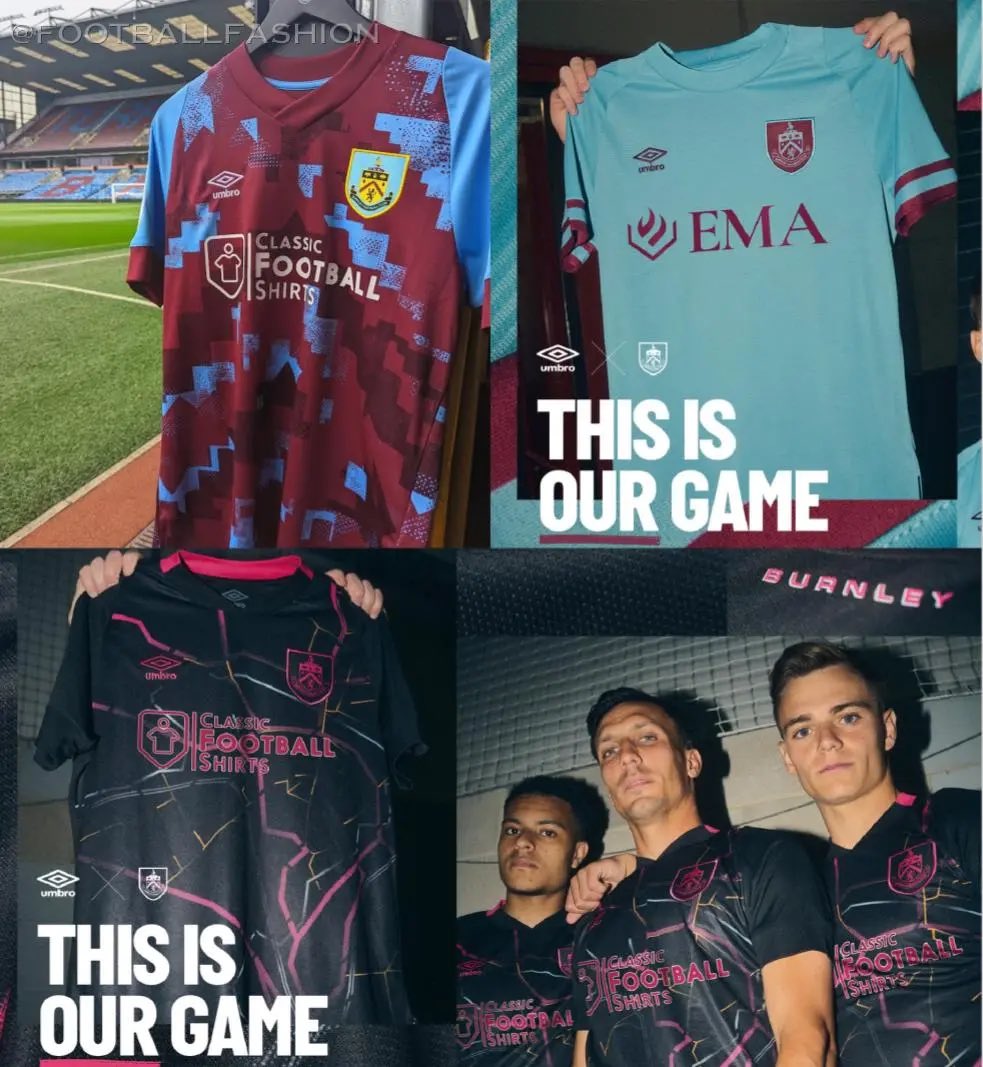 Credit where due to Umbro some banging kits over the last couple seasons #twitterclarets