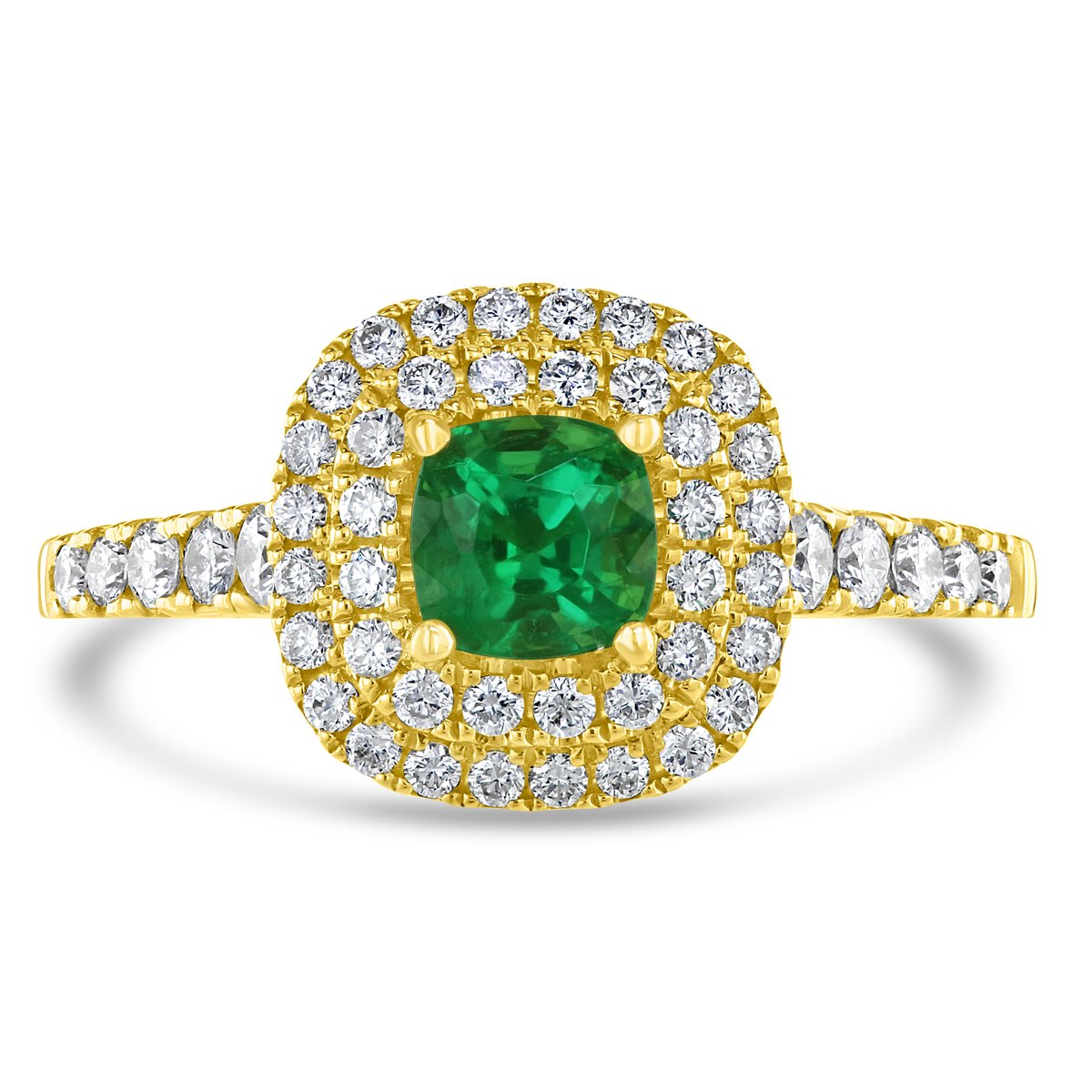 Sparkling with colour that's perfect for Spring, our sensational 18ct yellow gold emerald and diamond halo ring is in store today.

 #EmeraldRing #SpringFashion #RingOfTheDay

ow.ly/psXn50Rzjqu