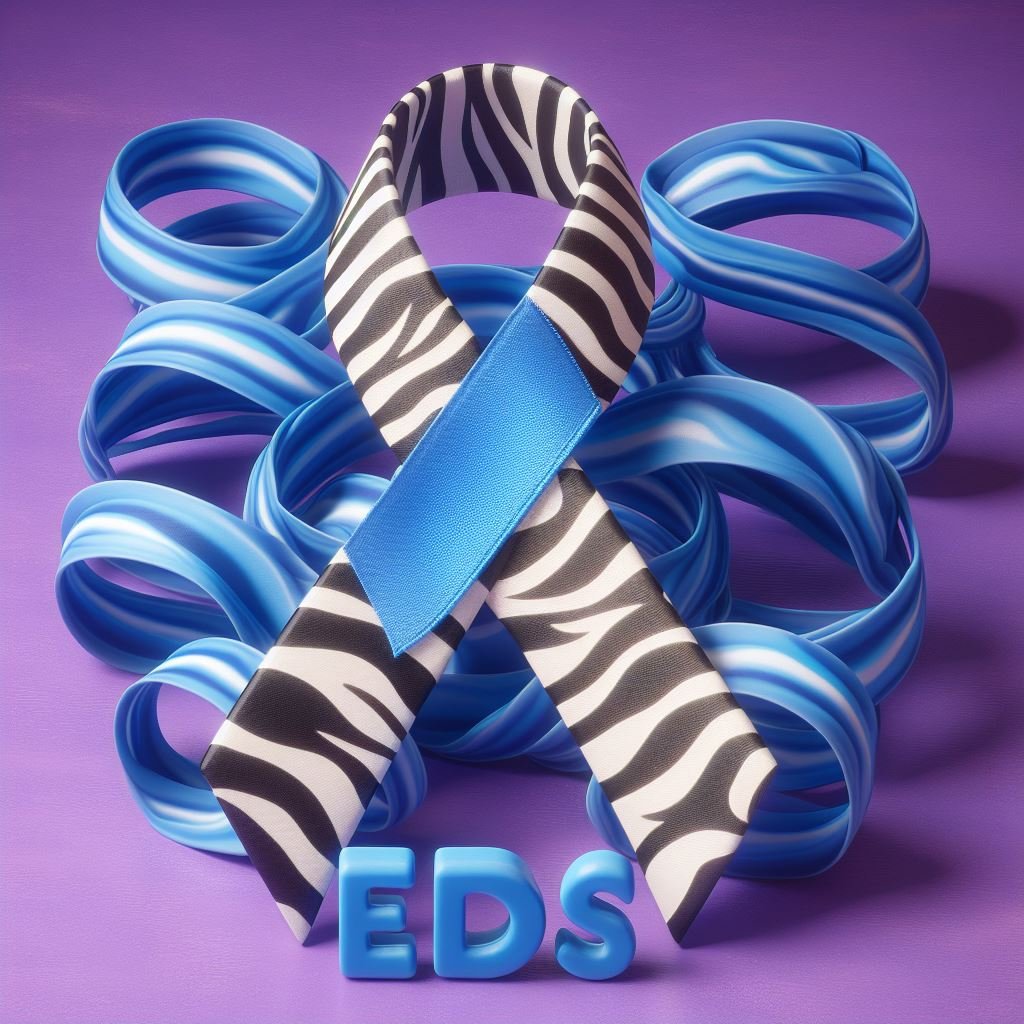 Gifted to me by the wonderful @ChirpyChet Please this month share this picture #EDSAwarenessMonth #TogetherWeDazzle
