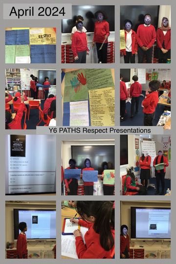 🤩Wednesday Wow 🤩 The year 6 children at Ronald Ross PS, presented some amazing work on the theme of 'RESPECT' for their PATHS lessons. This involved role plays, art and poetry. #UKPATHS