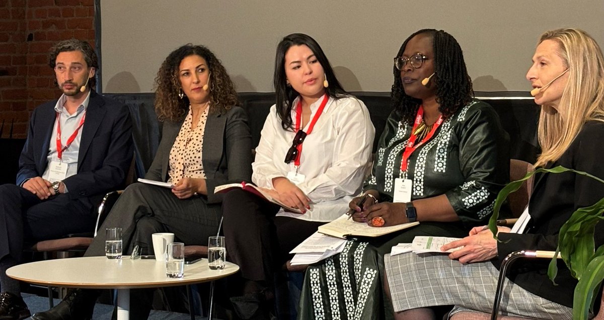 At @SIPRIorg #SthlmForum panel on Partnerships for Financing Peace, panellists including of @interpeacetweet @financeforpeace discussed how development, investors and peacebuilders can collaborate to create sustainable financing models for peace in conflict-affected settings.