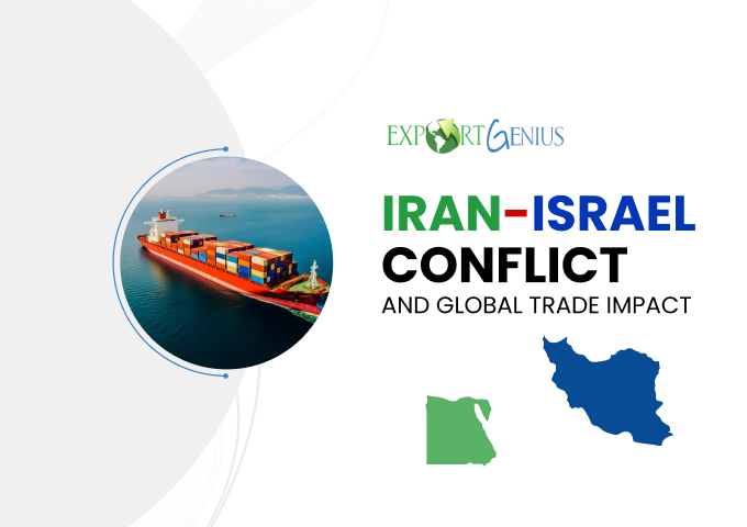 Iran launched hundreds of drones and missiles towards Israel in response to the #Israeli attack. Will Iran-Israel #conflict impact global trade? Understand from this blog post at bit.ly/3UvyoUX #iranandisrael #middleeast #import #oil #crudeoil #trade #globaltrade