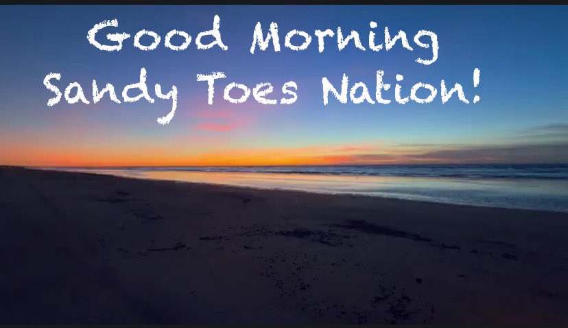 Good Morning Boys and Girls!!! It’s Hump Day!!!
Y’all have a great day! 🏝️👣🧉🏴‍☠️ #sandytoesnation #noshoesnation