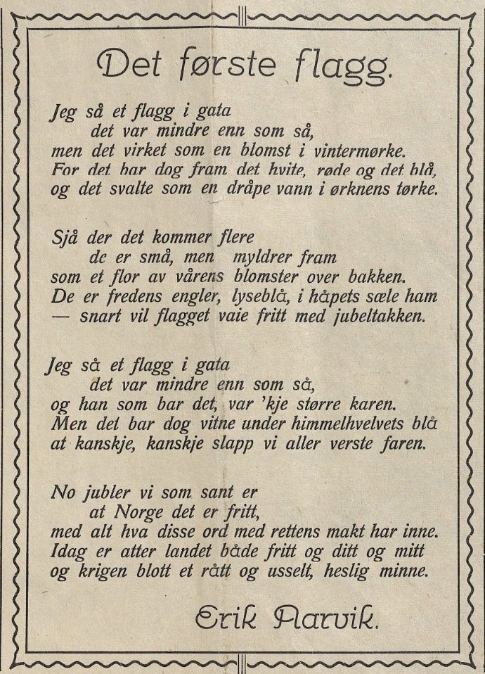 Fra avisen #SørTrøndelag #Orkanger - 8.mai 1945. 🇳🇴🇳🇴🇳🇴