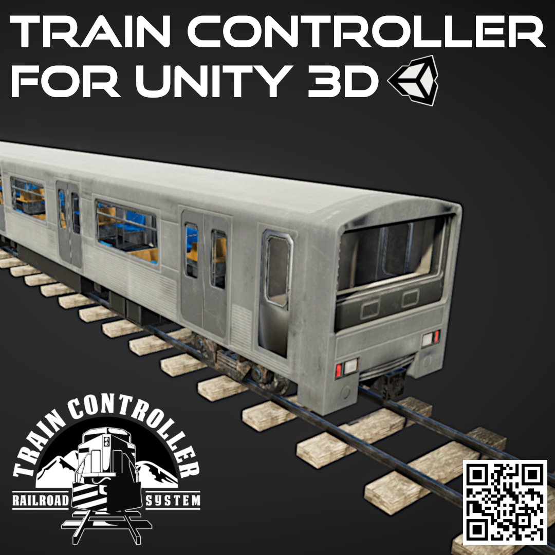 assetstore.unity.com/lists/heavy-eq… Train Controller for Unity 3D! Available on the Unity Asset Store! #madewithunity #indiegamedev #unityassetstore #gameasset #unity @madewithunity