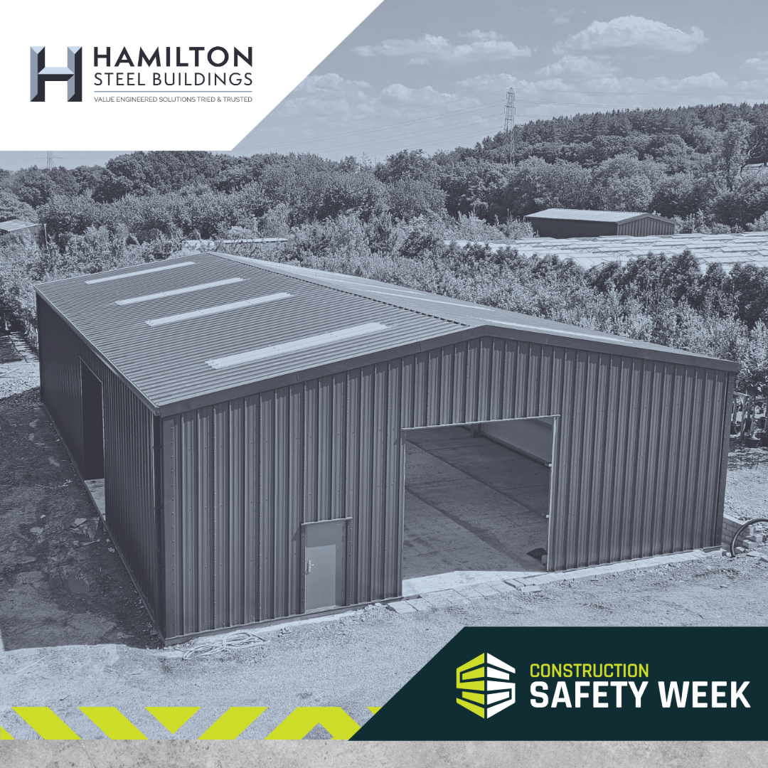 #ConstructionSafetyWeek unites companies from across the globe and advocates for a safe industry, encouraging collaboration to ensure that each and every employee goes home safe every day. 

Find out about our commitment to safety here:

hamiltonsteelbuildings.com/about/