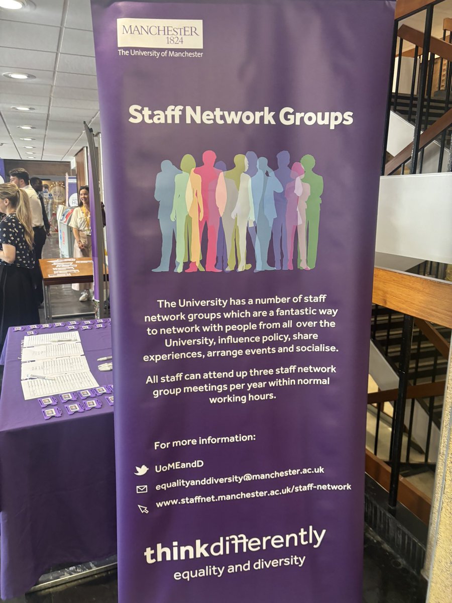 A great start to #StafffNetworkDay 2024 with #SDNs @OfficialUoM - a big thank you to our SDN co-chairs and members of @UoMDSN @UoMLGBT @UoM_BAME_SNG @UoMWomenAtMcr #ParentsandCarers and colleagues seeking to join a network 👏🏽👏🏽👏🏽
